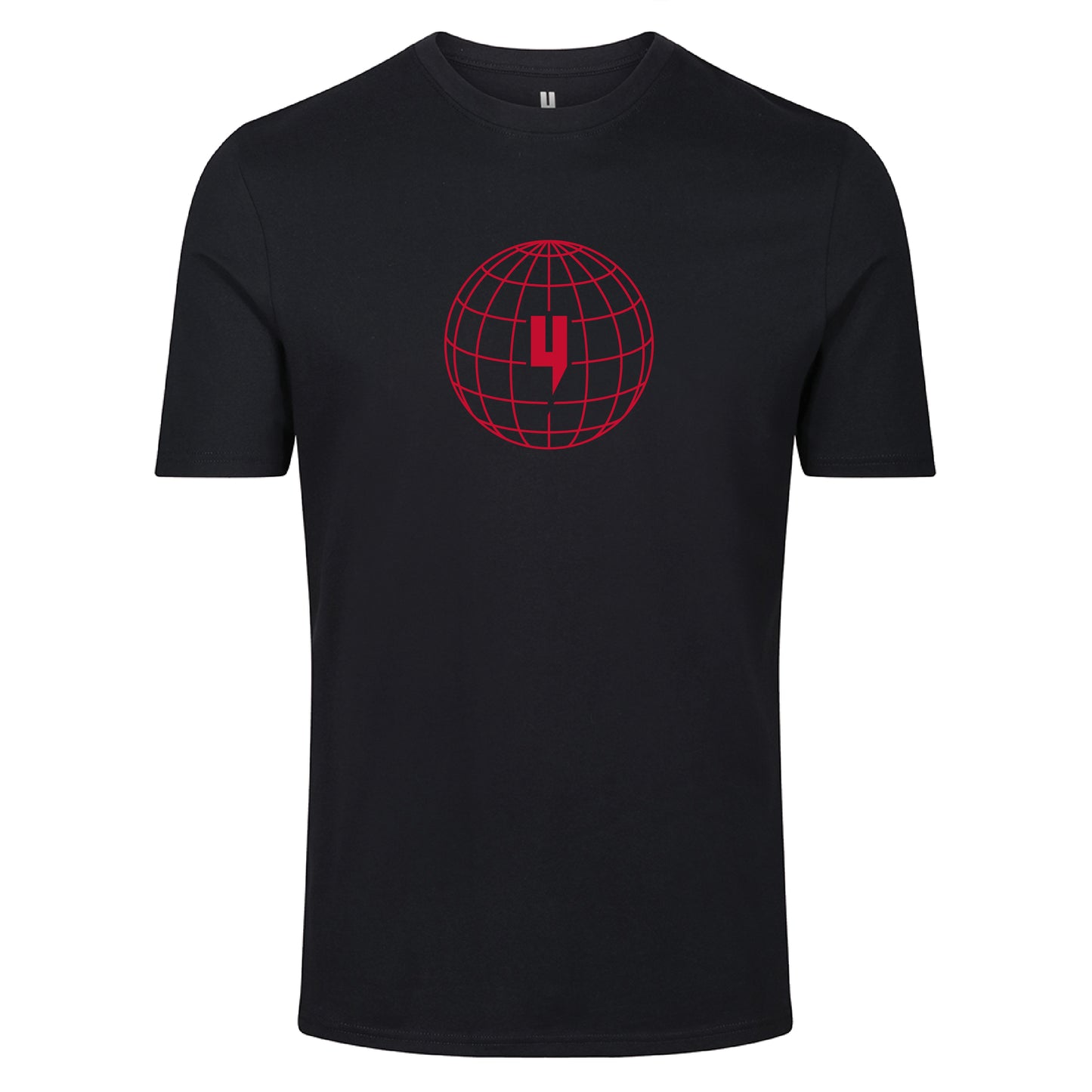 GLOBAL ENTERPRISE TEE BLACK RED