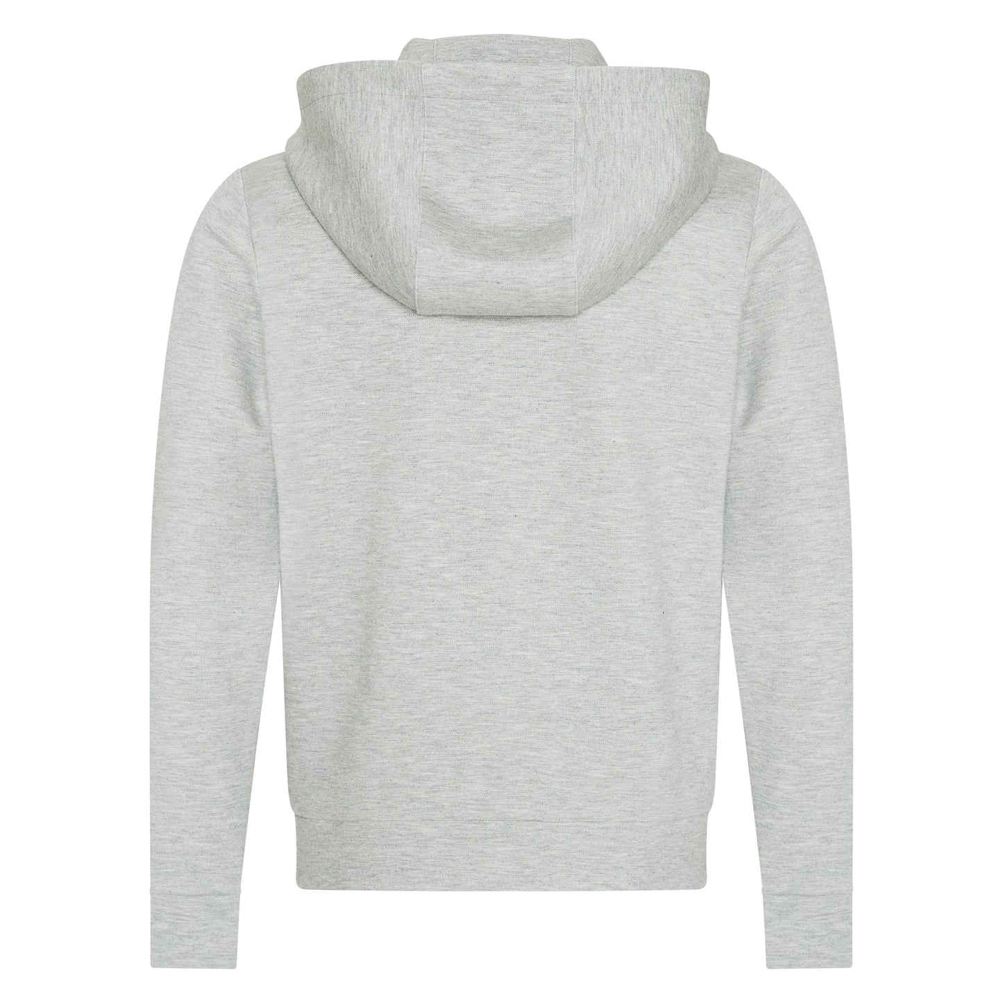 GREY LUX ZIP UP HOODY