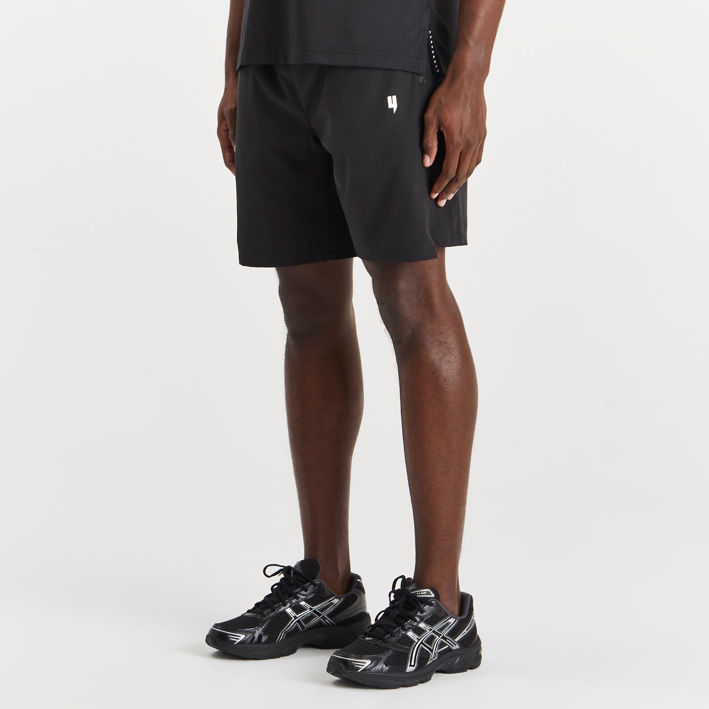 BLACK PERFORMANCE SHORTS WITH INNER