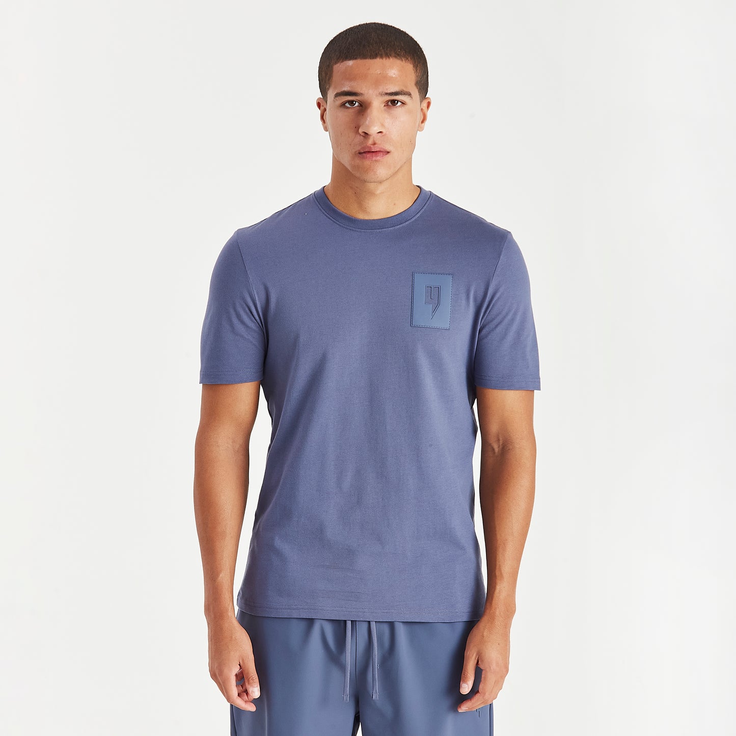 LUX LOGO CAOUTCHOUC TEE NOIR
