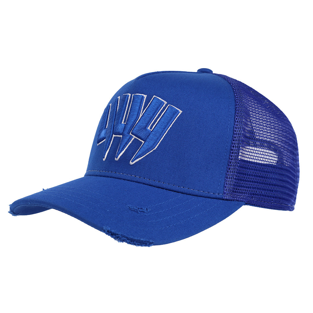 YYY CAP ROYAL BLUE WHITE OUTLINE