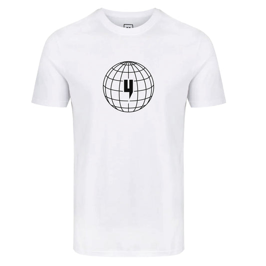 GLOBAL ENTERPRISE TEE WHITE BLACK