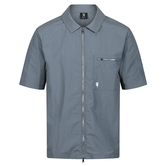 LUX CO-ORD SHIRT STORM GREY