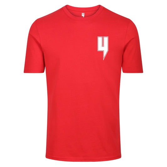 Y PATCH LOGO TEE RED