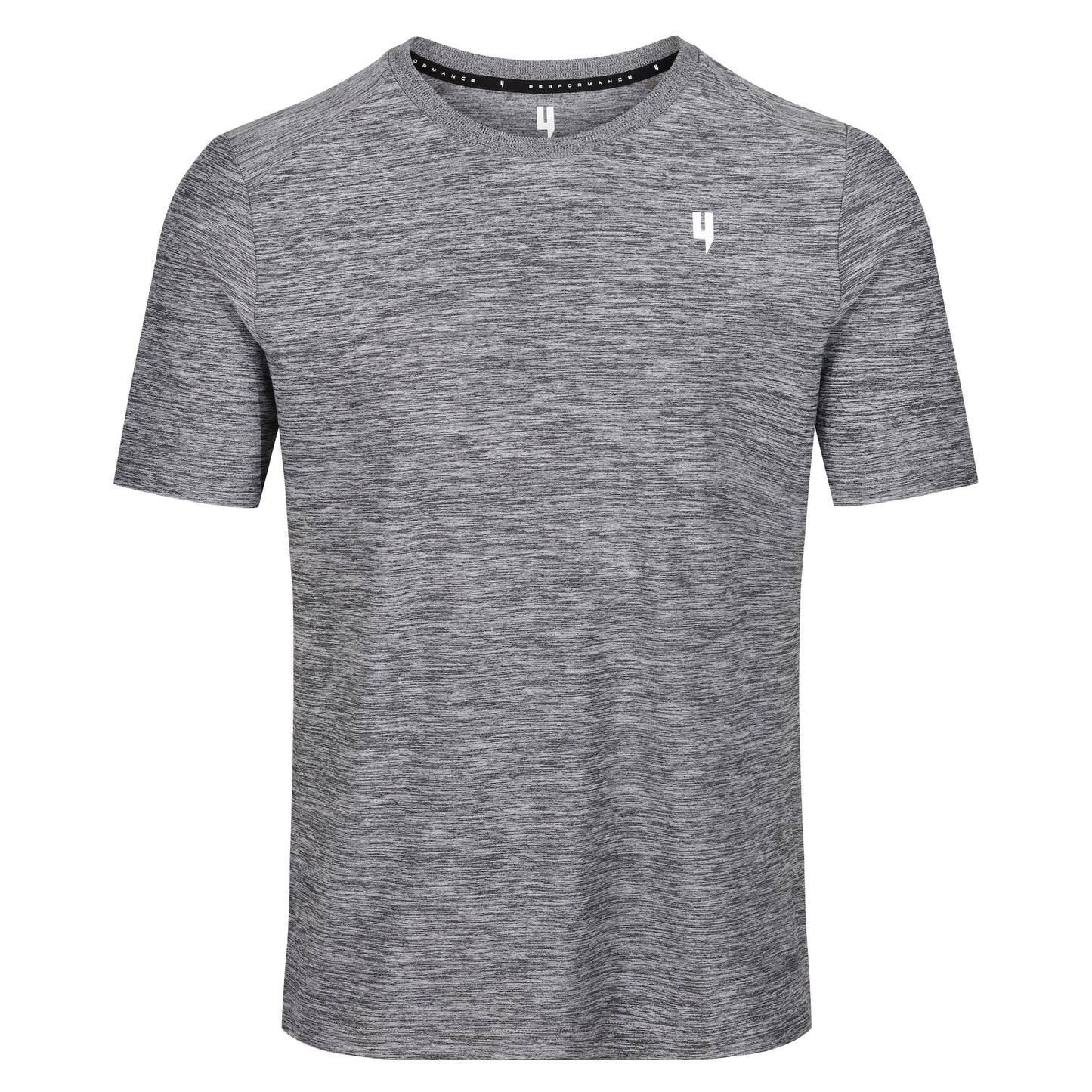 PERFORMANCE TEE GREY MARL