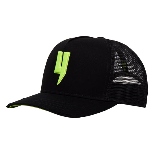 LOGO DE LA BOÎTE CASQUETTE NOIR/BLANC