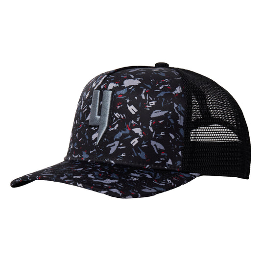 LOGO DE LA BOÎTE CASQUETTE NOIR/BLANC