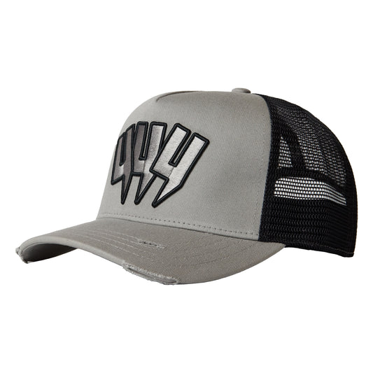 LOGO DE LA BOÎTE CASQUETTE NOIR/BLANC