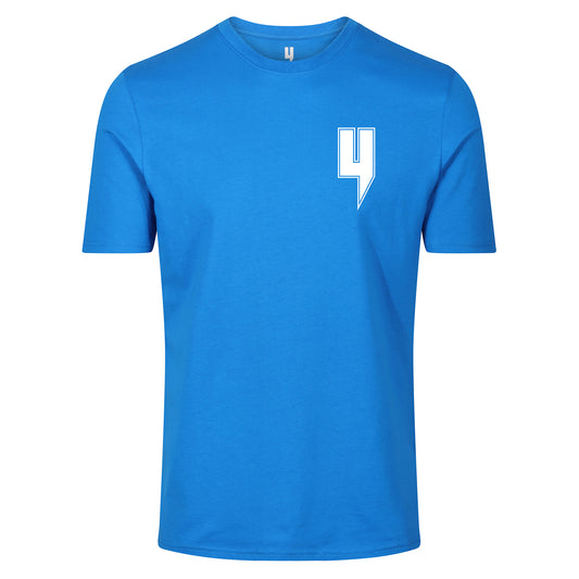 Y PATCH LOGO TEE COBALT BLUE