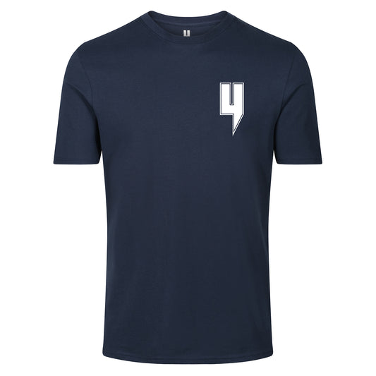 Y PATCH LOGO TEE NAVY