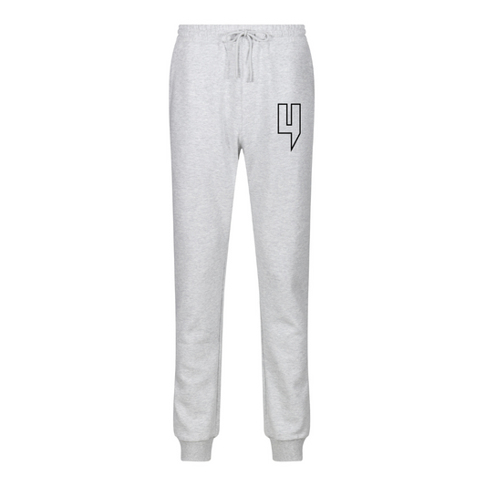 GREY JOGGERS LARGE OUTLINE Y LOGO