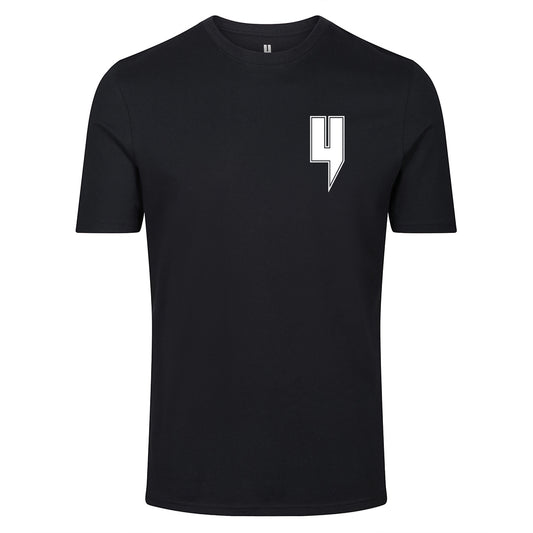 Y PATCH LOGO TEE BLACK