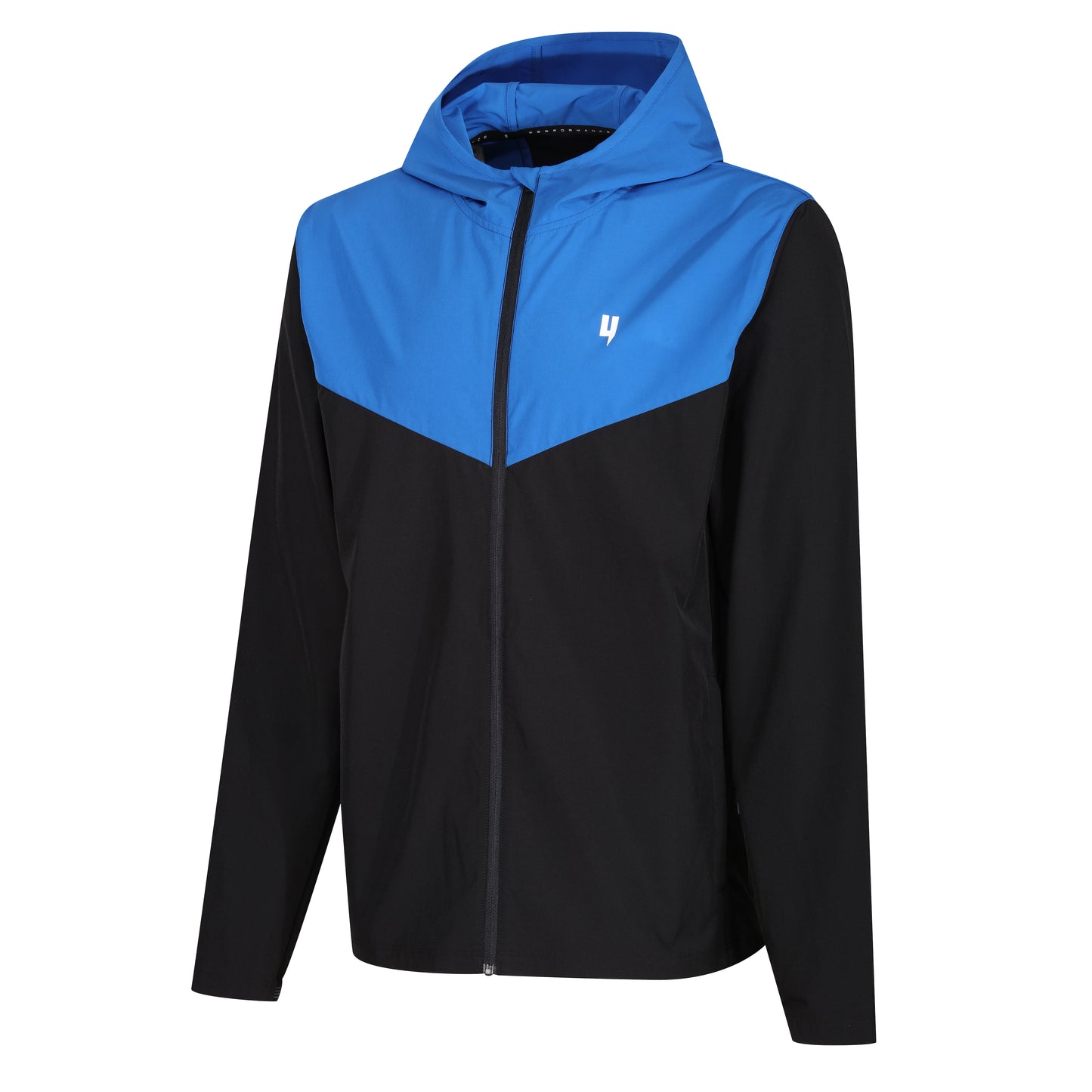 TRAINING JACKET BLACK BLUE