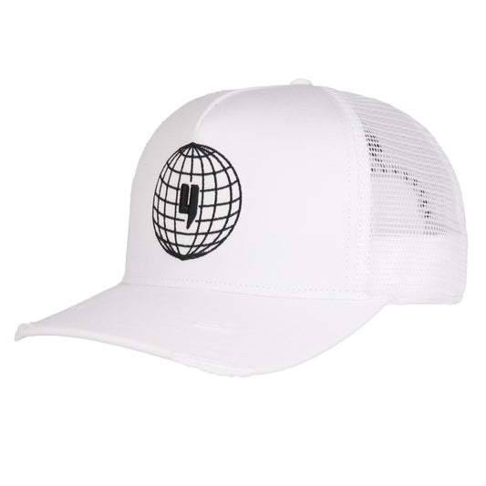 GLOBAL ENTERPRISE CAP WHITE BLACK