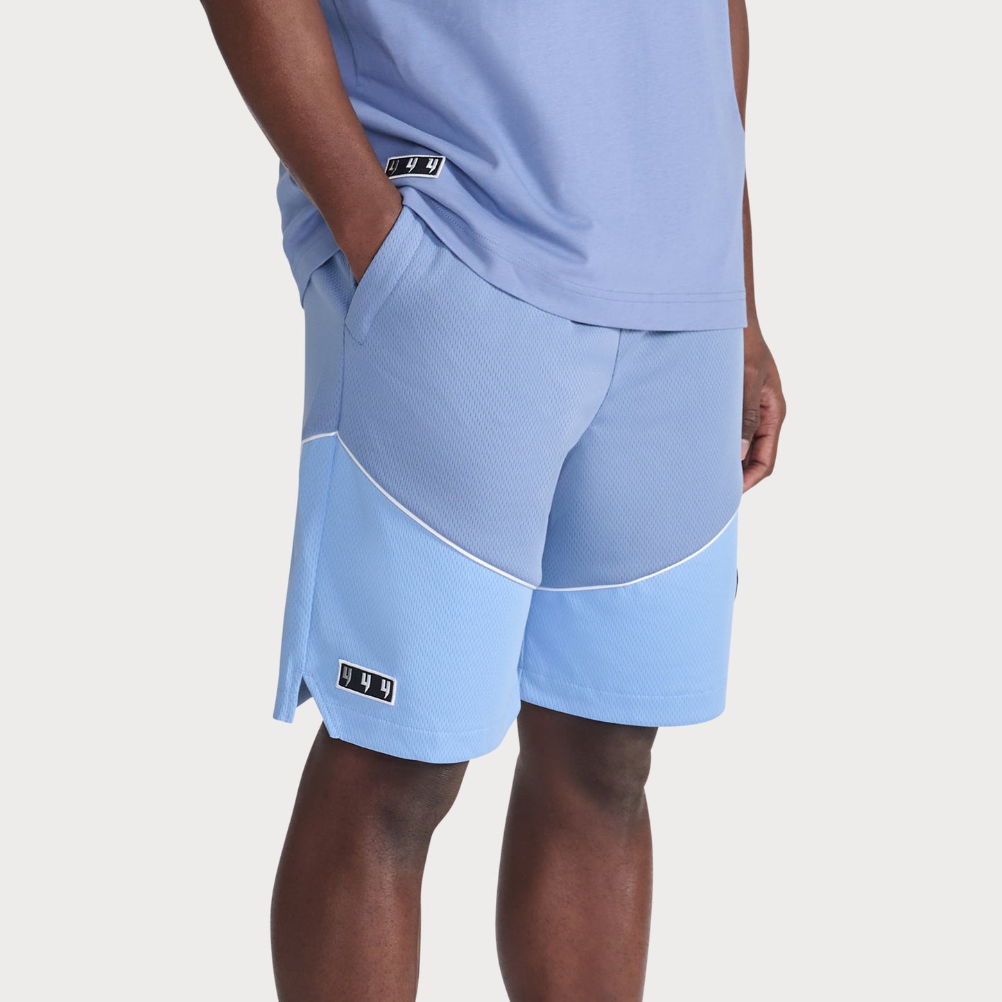 BASKETBALL SHORTS LIGHT BLUE
