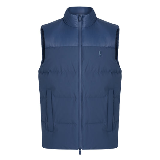 TECH BODY WARMER BLUE