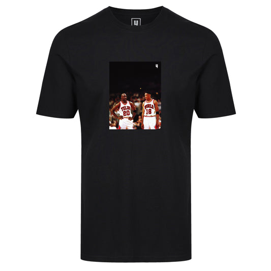 MJ X PIPPEN TEE BLACK