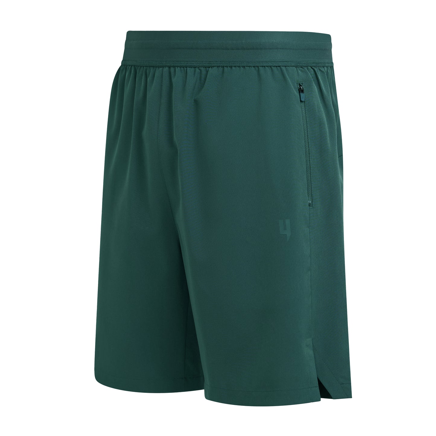 DARK GREEN PERFORMANCE SHORTS WITH INNER