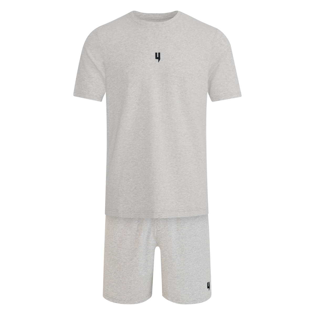 LOUNGEWEAR SET GREY / BLACK