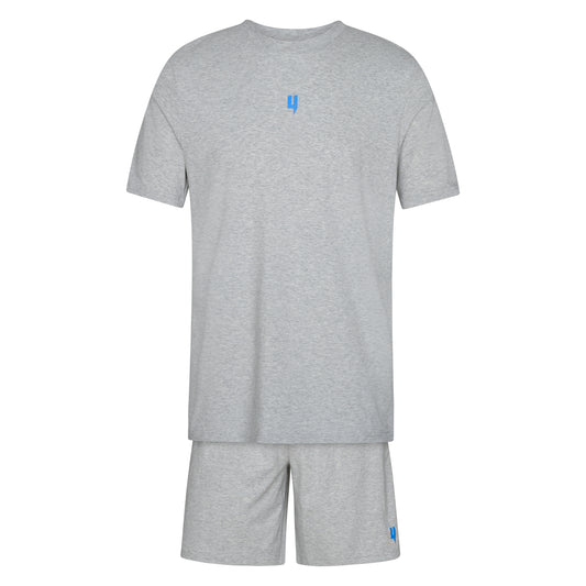 LOUNGEWEAR SET GREY / BLUE