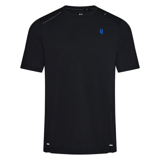 PERFORMANCE TEE BLACK/BLUE