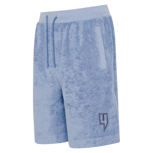 TOWELLING SHORTS BLUE