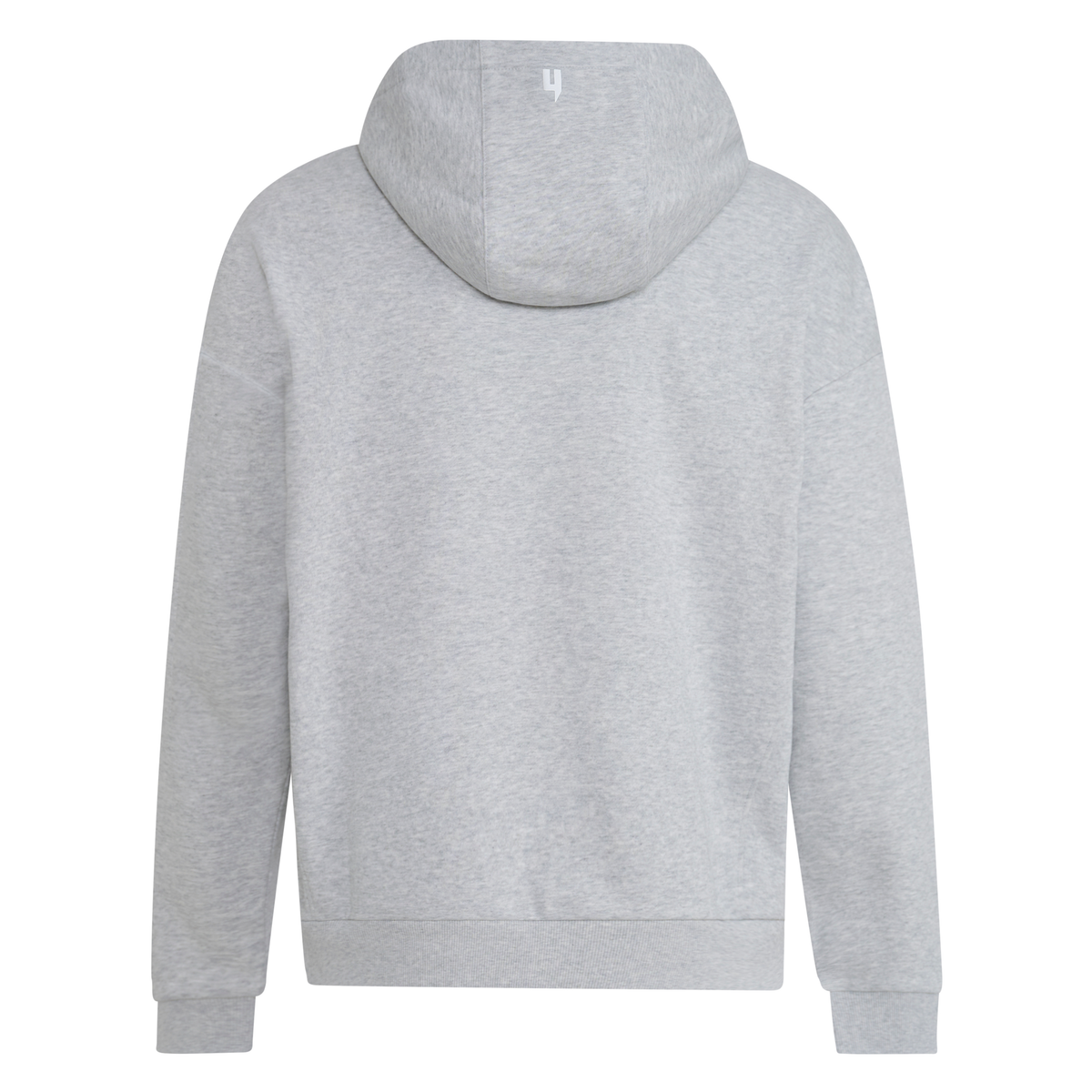 GREY RELAXED FIT LUX HOODY