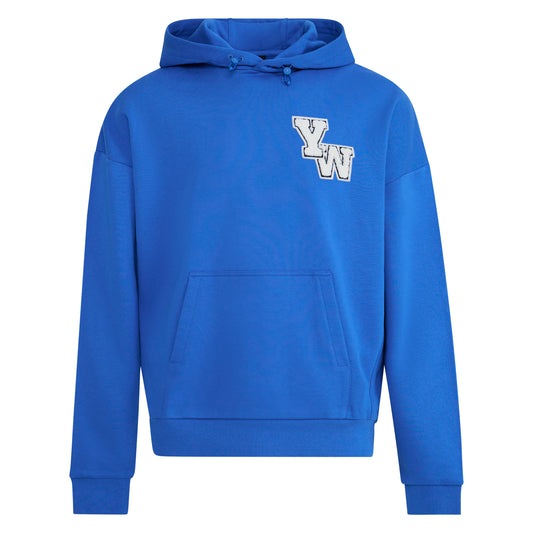 BLUE RELAXED FIT LUX HOODY