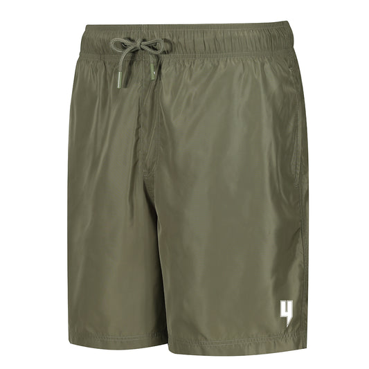 Y PATCH LOGO SWIM SHORTS KHAKI