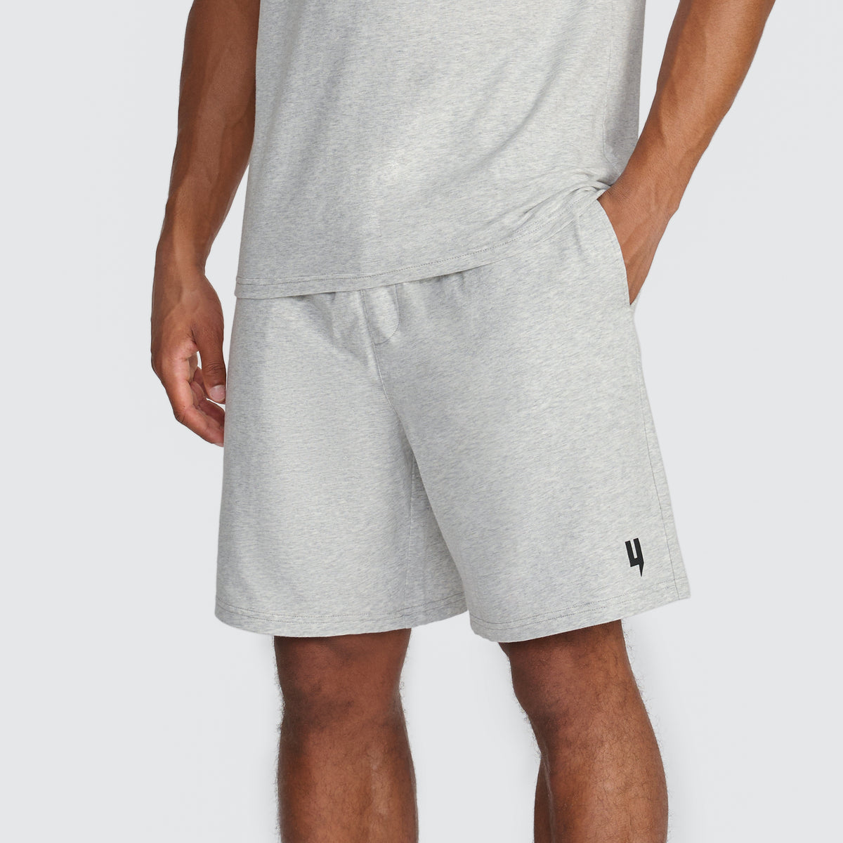 LOUNGEWEAR SET GREY / BLACK
