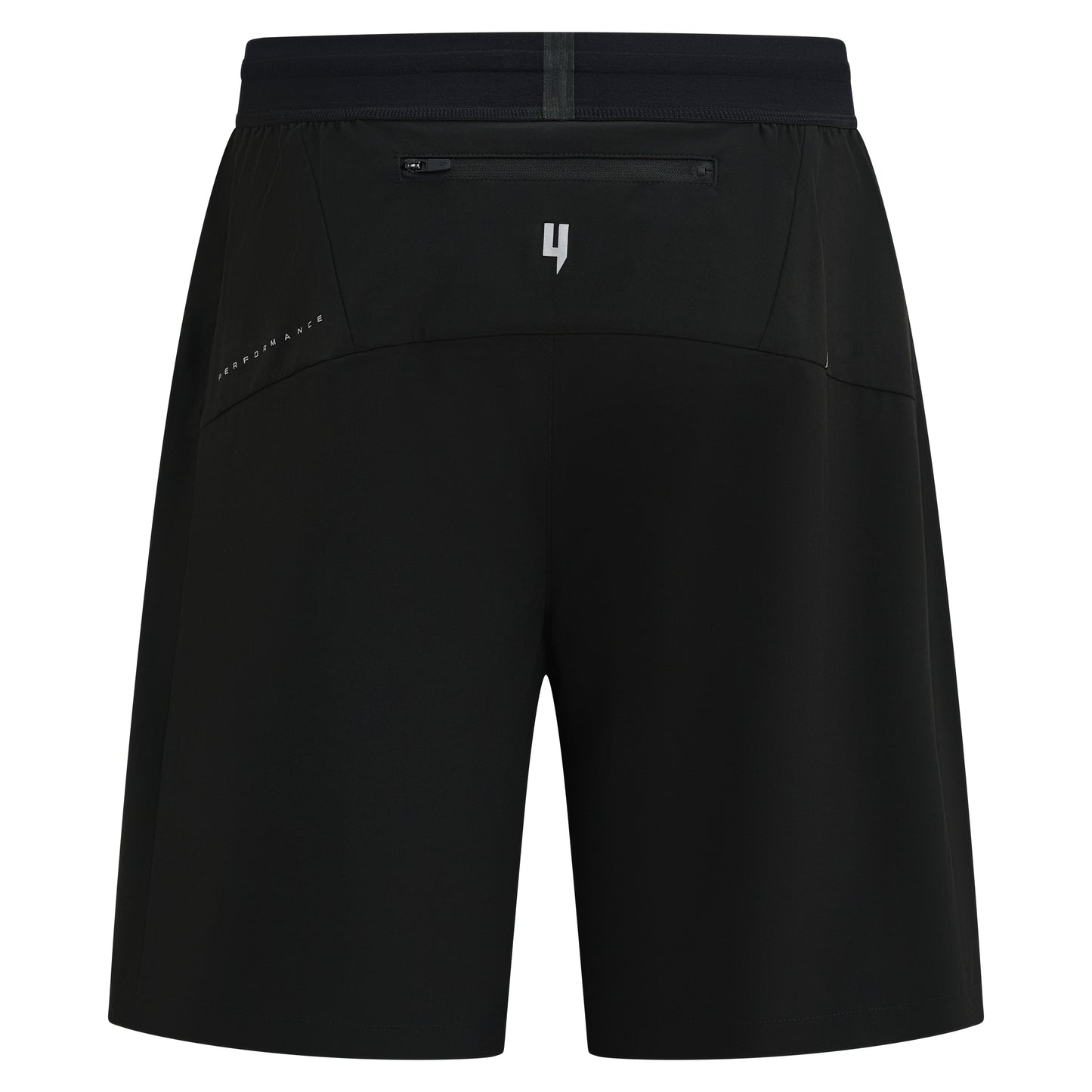 BLACK PERFORMANCE SHORTS WITH INNER