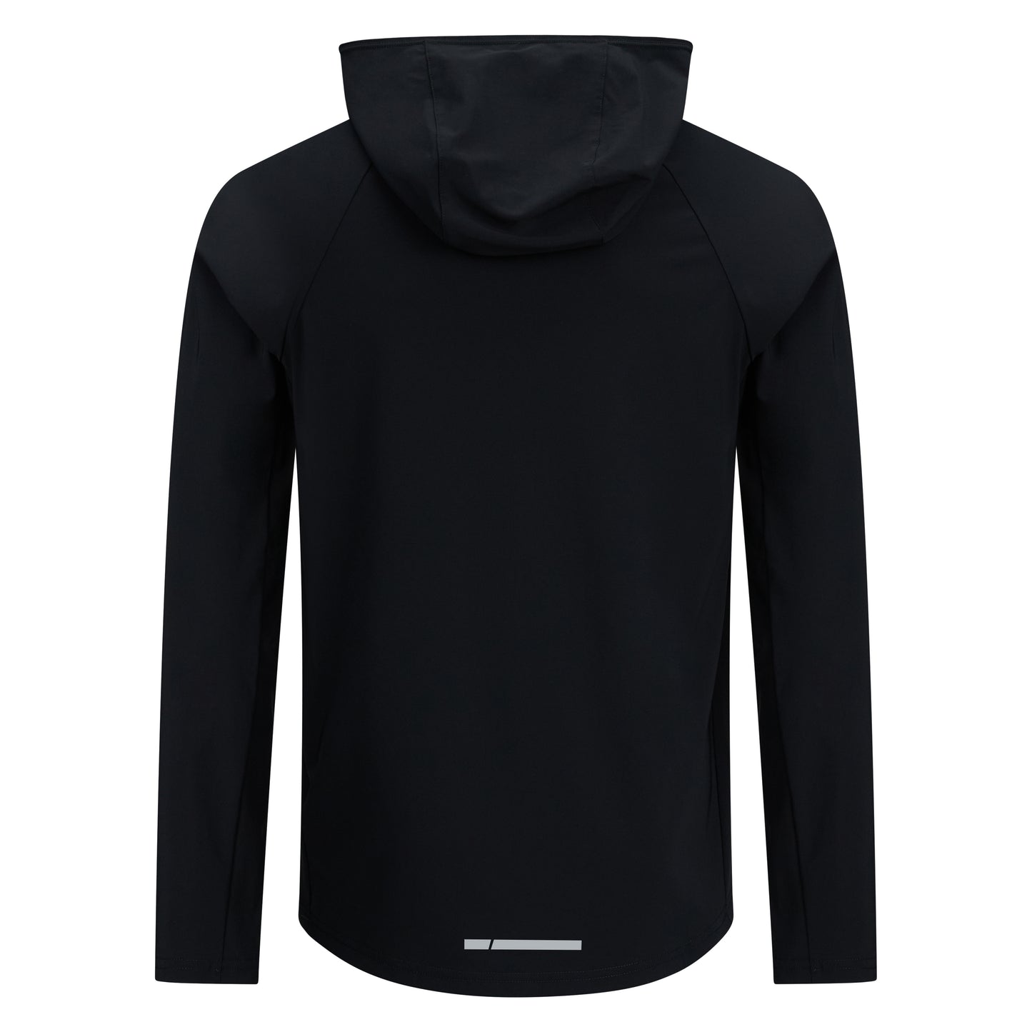 PERFORMANCE HOODED 1/2 ZIP TOP BLACK