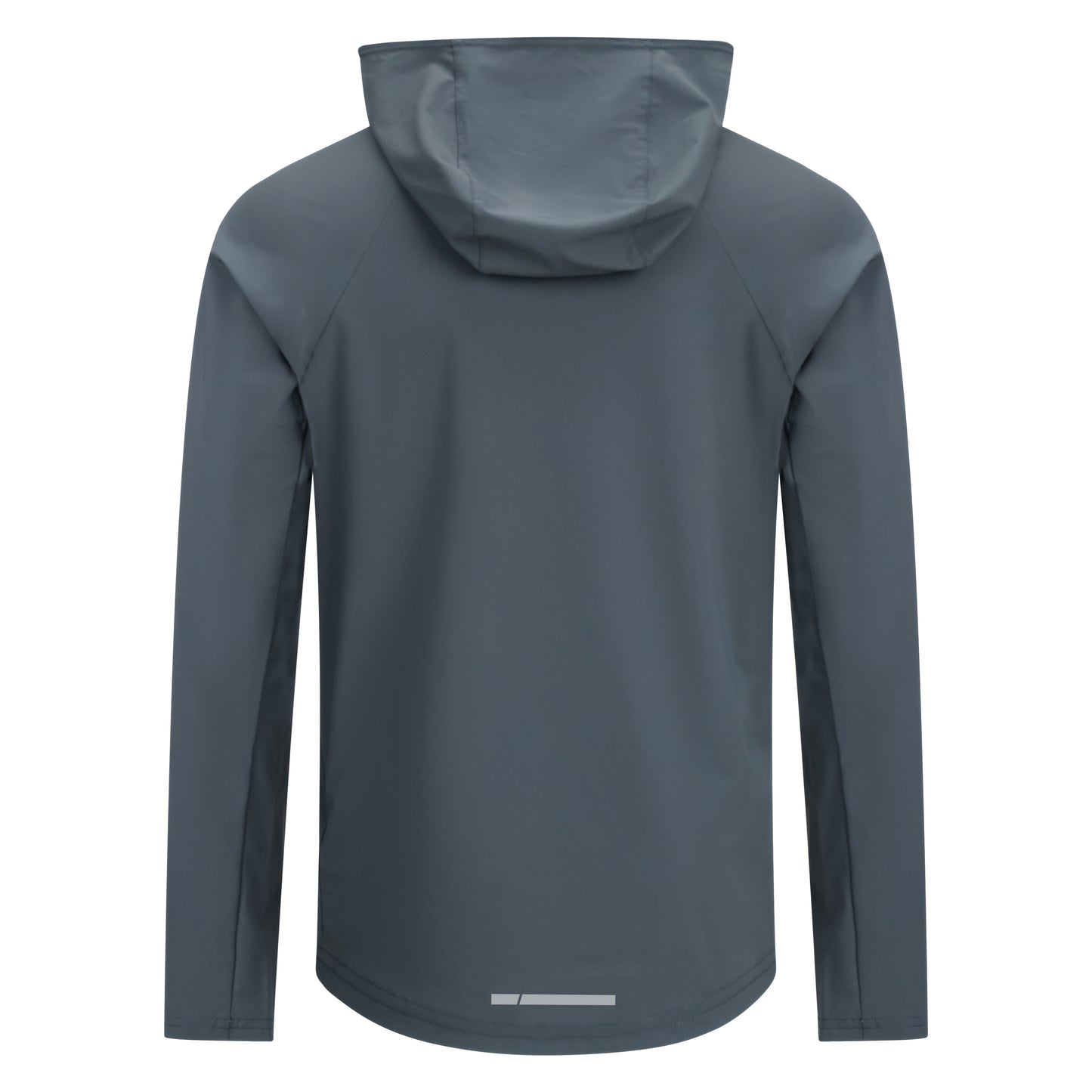 PERFORMANCE HOODED 1/2 ZIP TOP GREY/BLACK