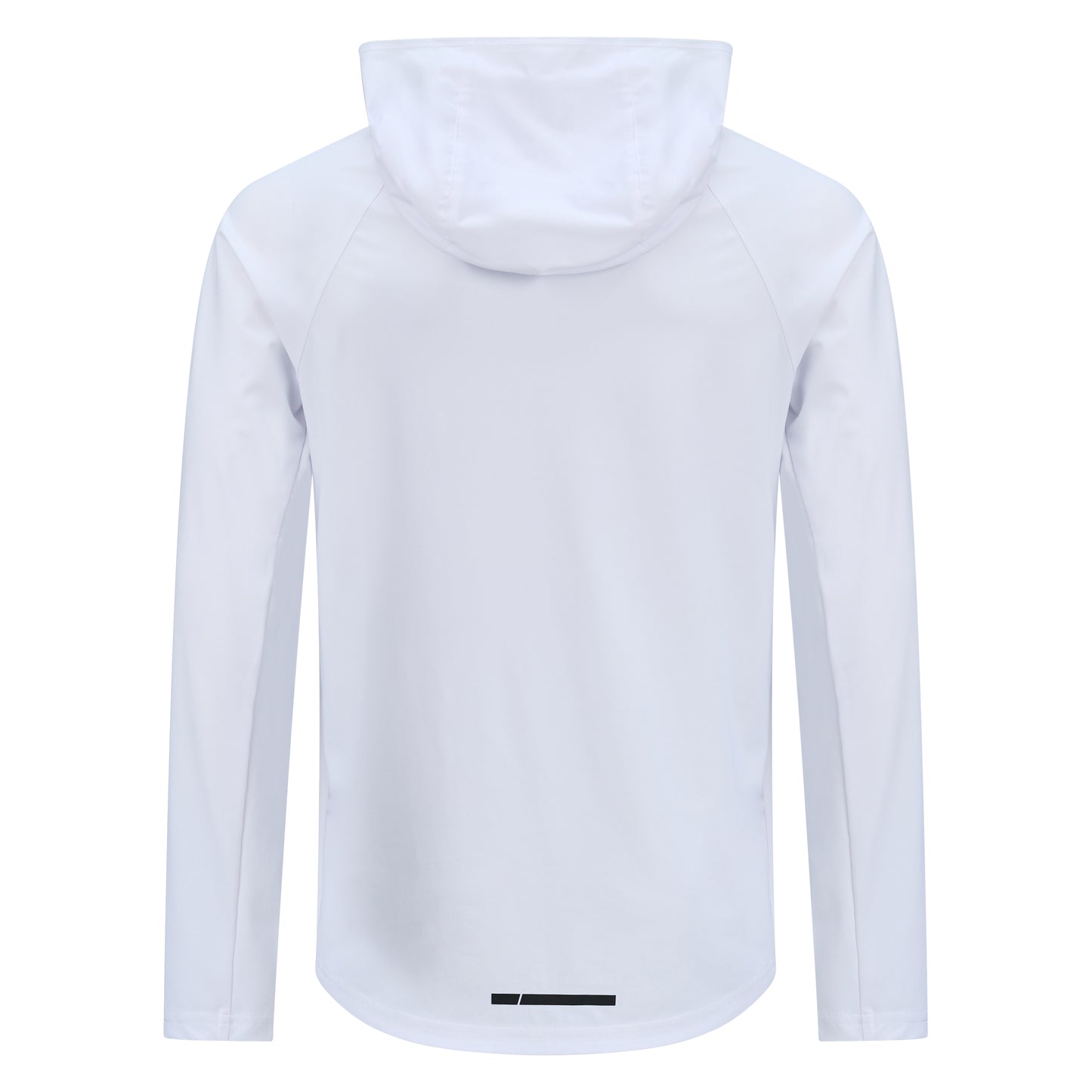 PERFORMANCE HOODED 1/2 ZIP TOP WHITE