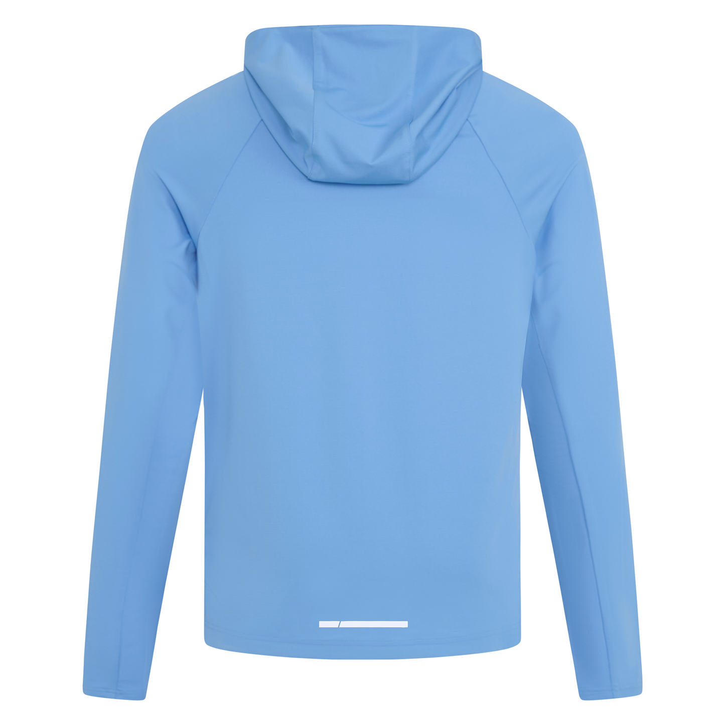 PERFORMANCE HOODED LONG SLEEVE TEE SKY BLUE