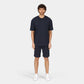 BLANK RELAXED FIT TEE NAVY