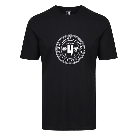 HIGH VALUE LUGGAGE TEE BLACK