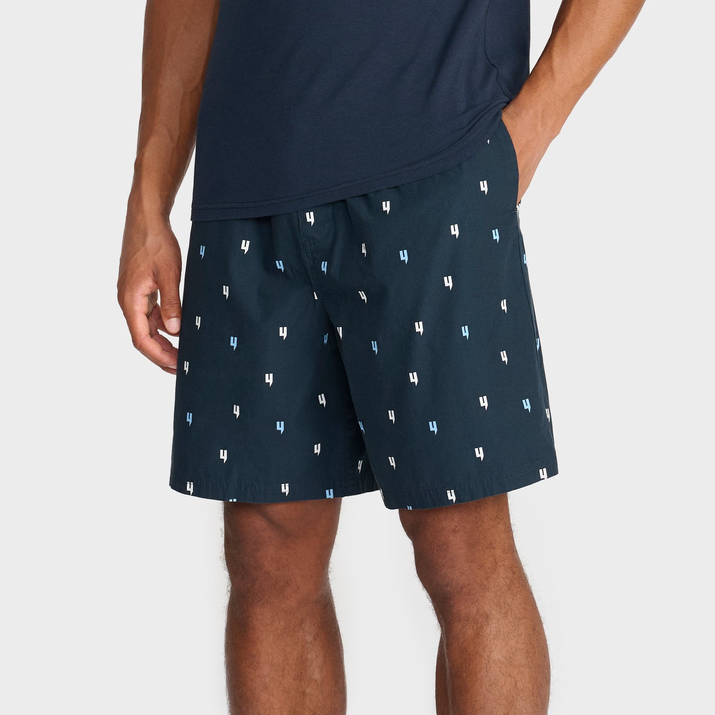 LOUNGEWEAR SET MULTI Y NAVY WHITE