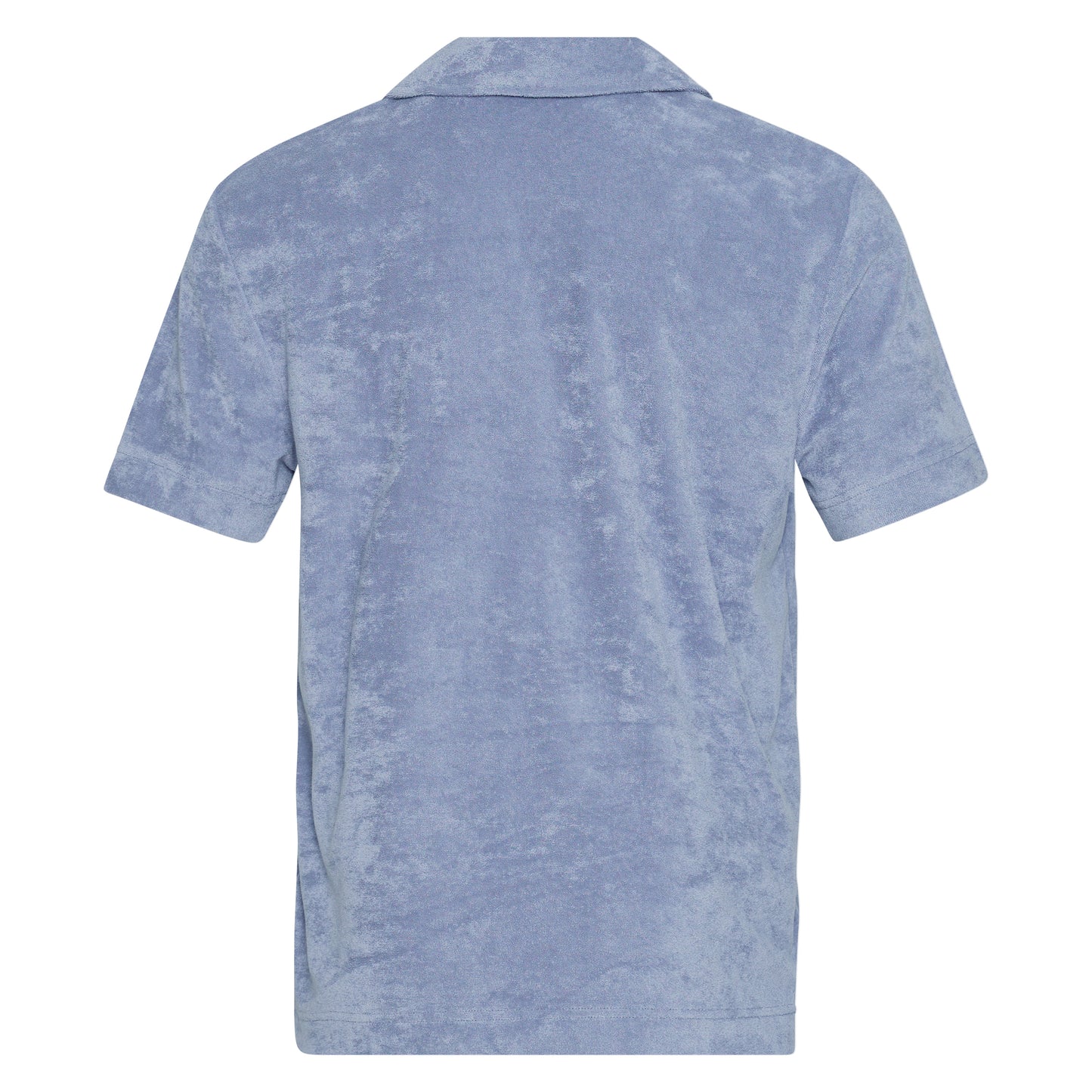 TOWELLING POLO BLUE