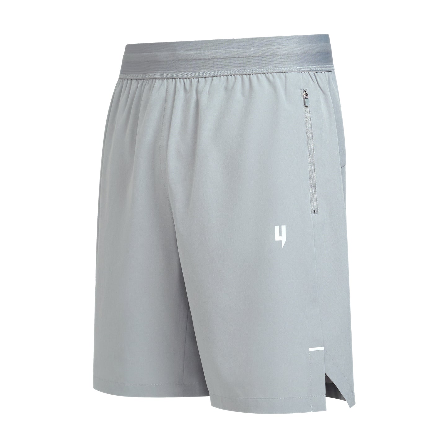 LIGHT GREY PERFORMANCE SHORTS WITH INNER