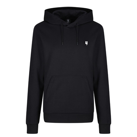 BLACK HOODY SMALL WHITE Y LOGO