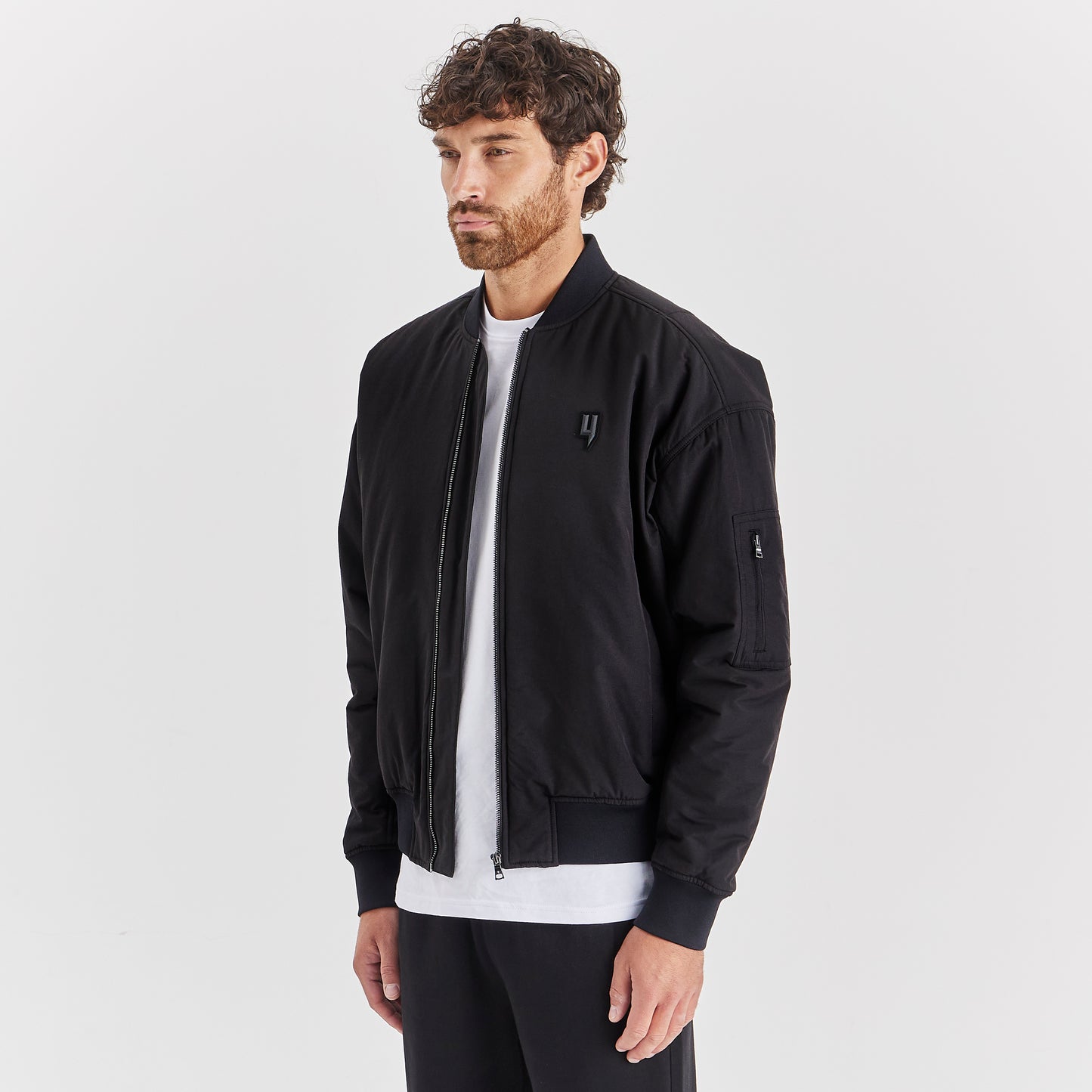 BOMBER JACKET BLACK