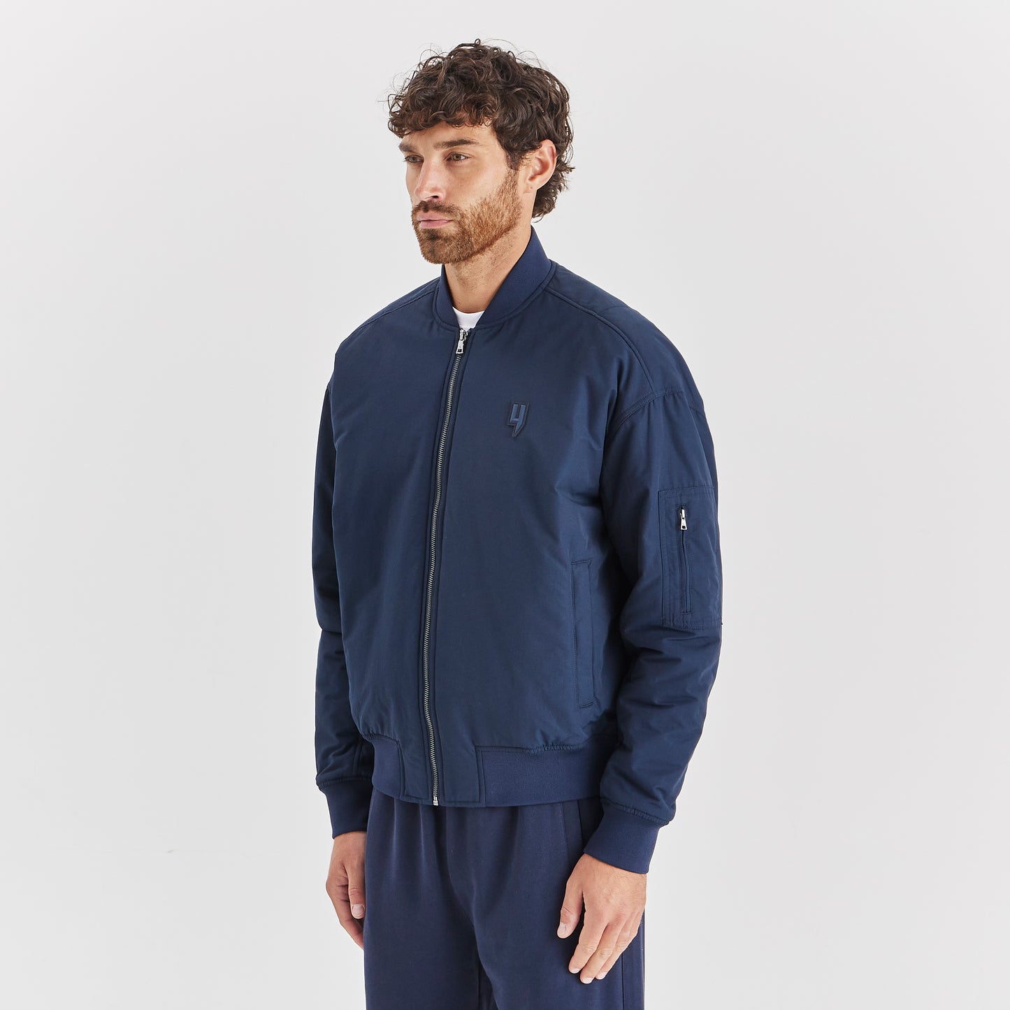 BOMBER JACKET NAVY