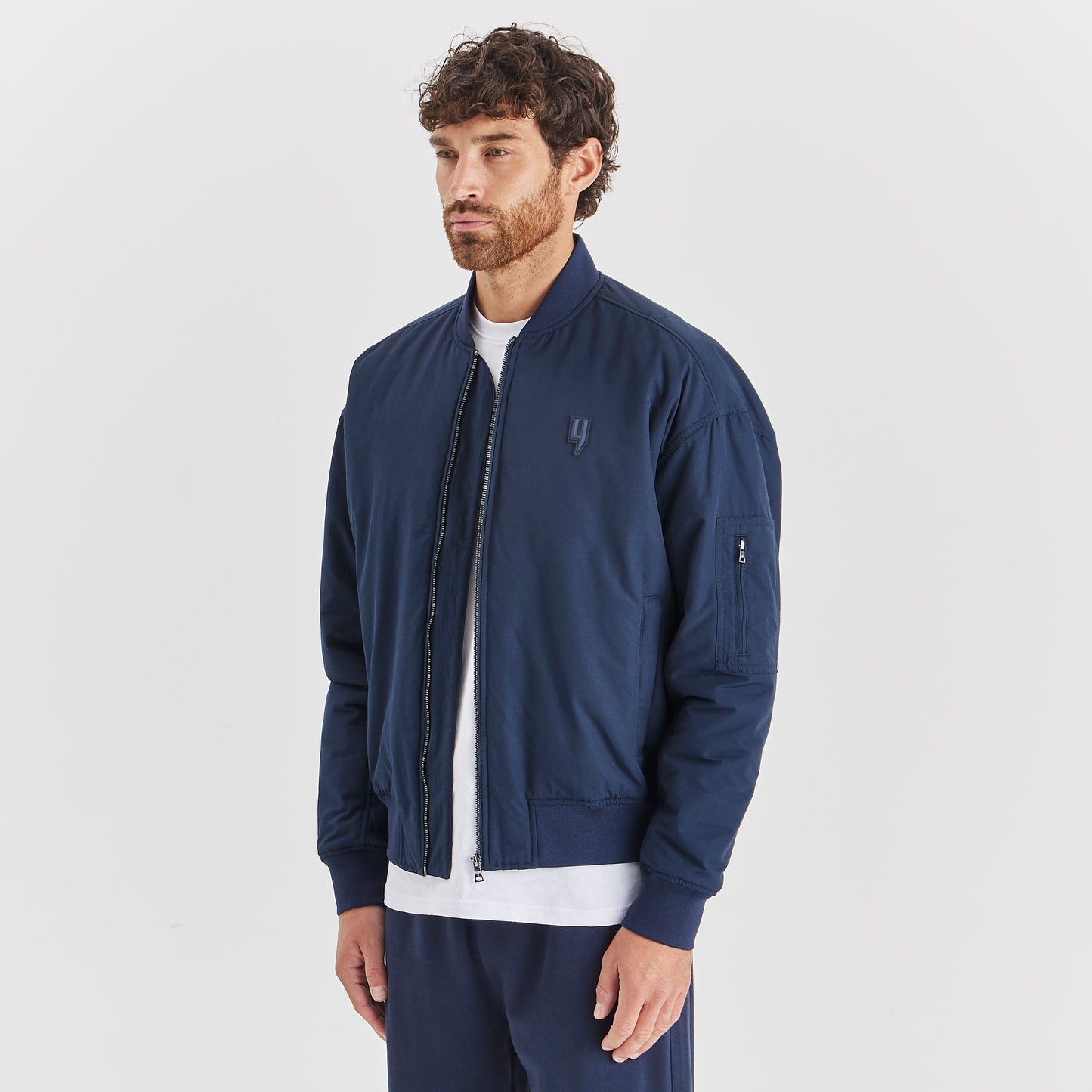 BOMBER JACKET NAVY