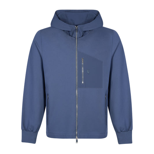 HYBRID HOODY BLUE