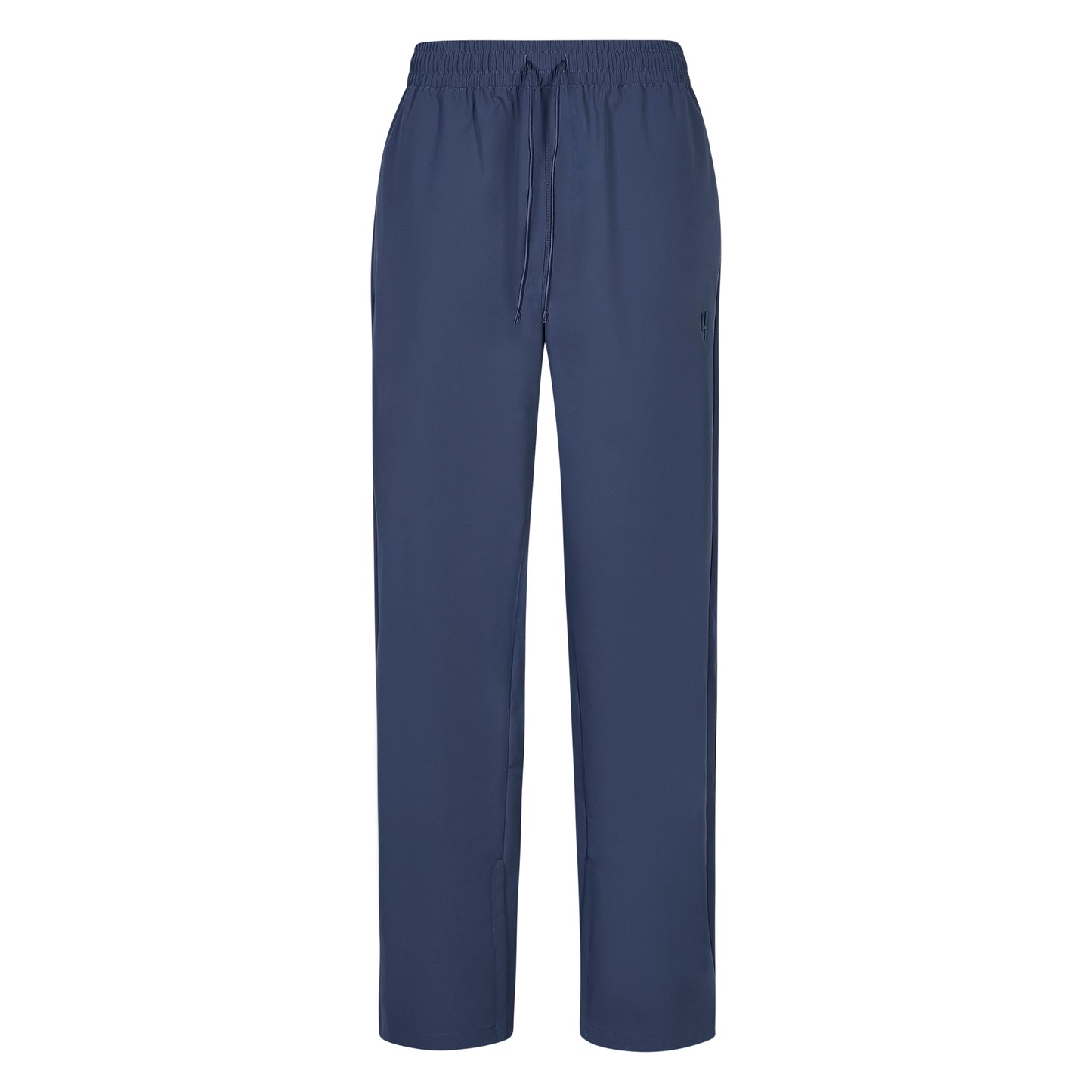 BLUE STRAIGHT LEG PANTS