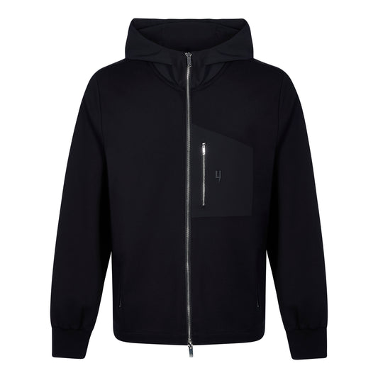 HYBRID HOODY BLACK