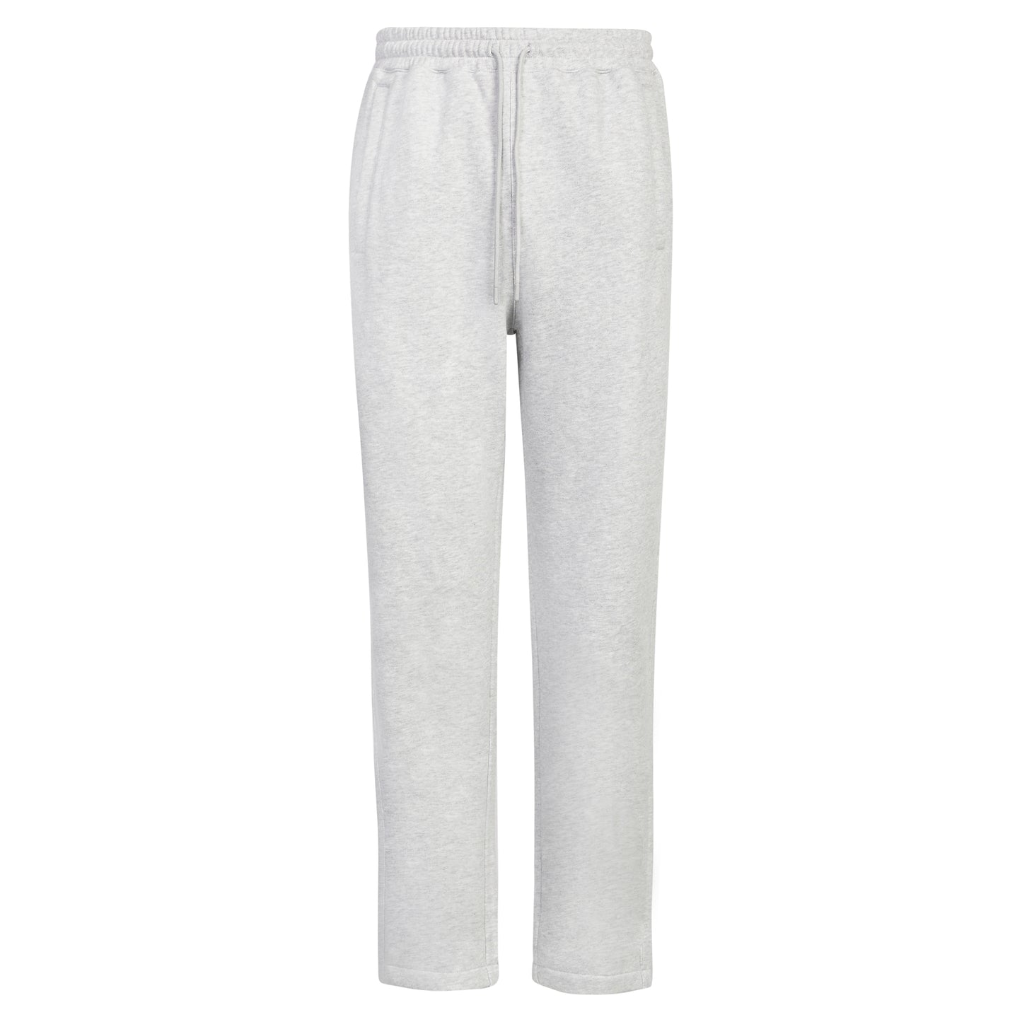 GREY MARL OPEN HEM JOGGERS