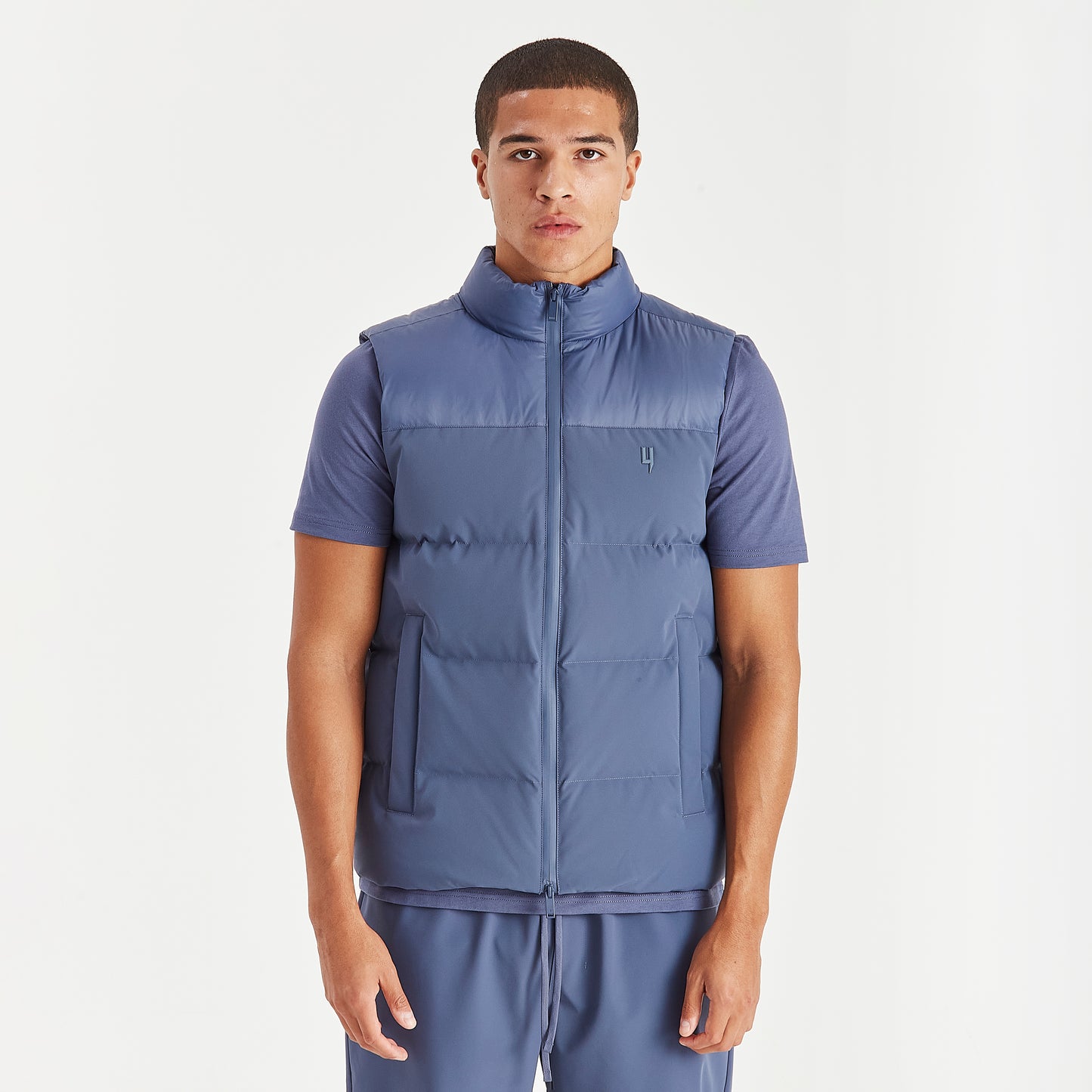TECH BODY WARMER BLUE