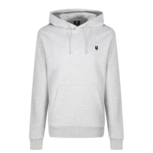 GREY HOODY SMALL BLACK Y LOGO